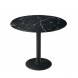 Table TASSILO 90x90x75 cm marble black
