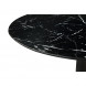 Table TASSILO 90x90x75 cm marble black