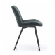 Chair LEVIS dark green