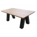 Coffee table CONNECT -  top SWISS EDGE DL 20+20